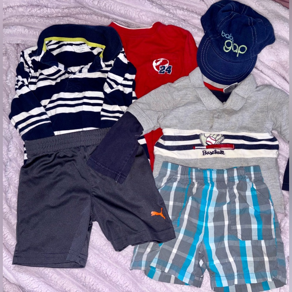 Boys 18 Month Mixed Summer Lot